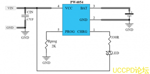 f_81f2bed4491792f58f04fee4cea50c5b.png 單節鋰電池充電管理芯片,IC電路圖