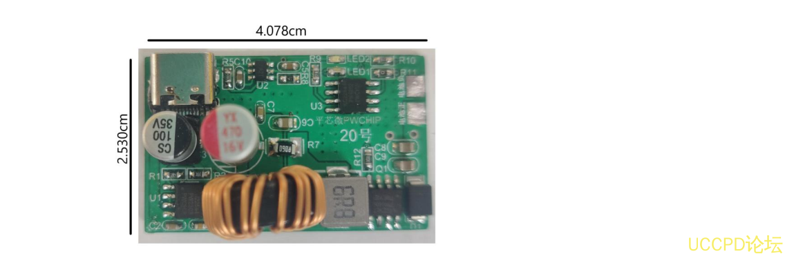 兼容 PD 快充高壓給兩節串聯 8.4V 鋰電池 1A 充電闆