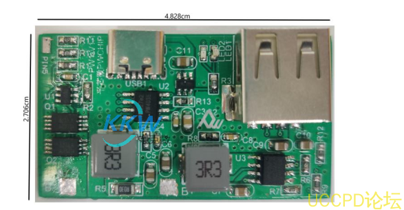 鋰電池充放電闆可以充電和放電鋰電池組， 電壓爲 5V，電流可 達 3A。